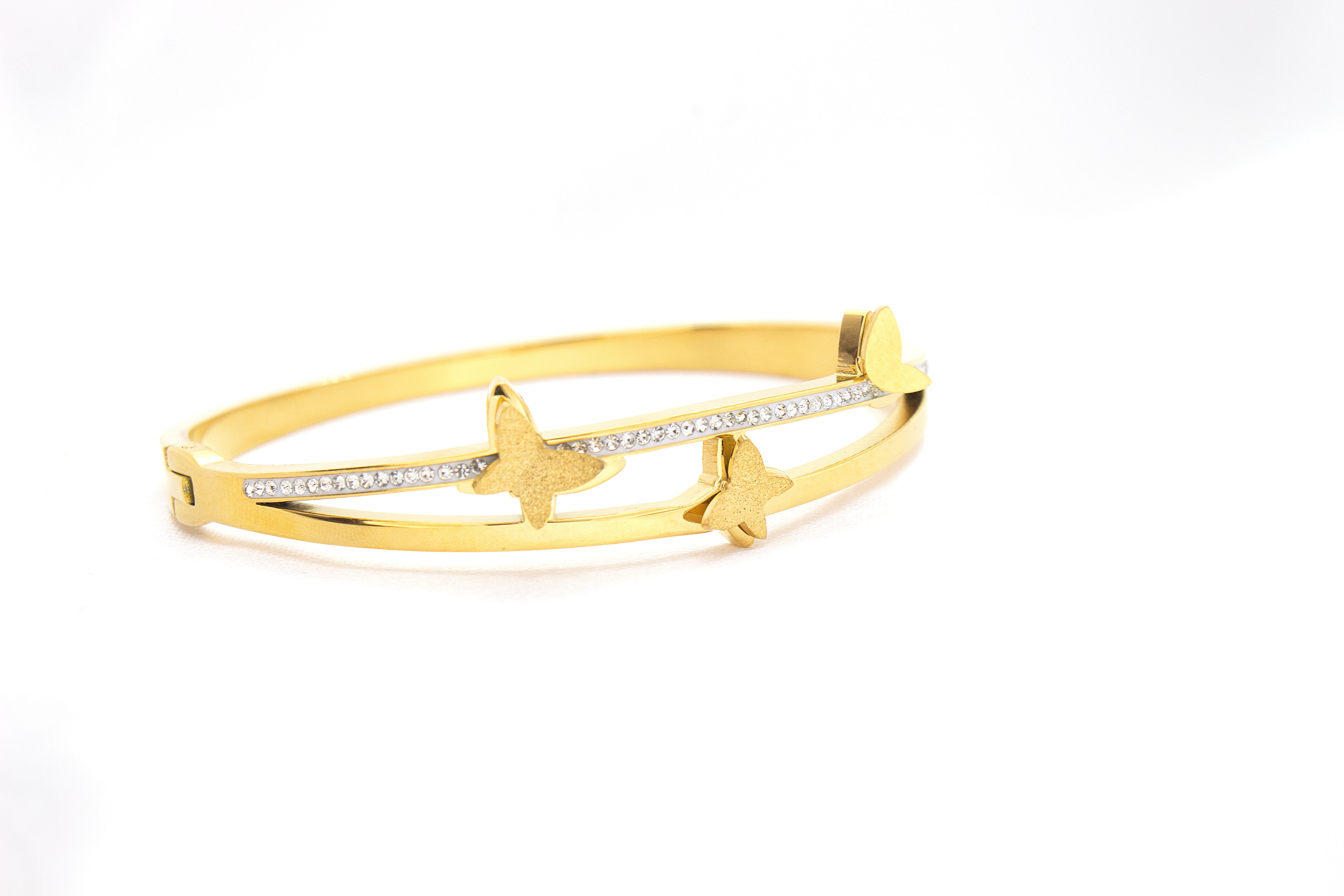 BUTTERFLY CRYSTAL BRACELET
