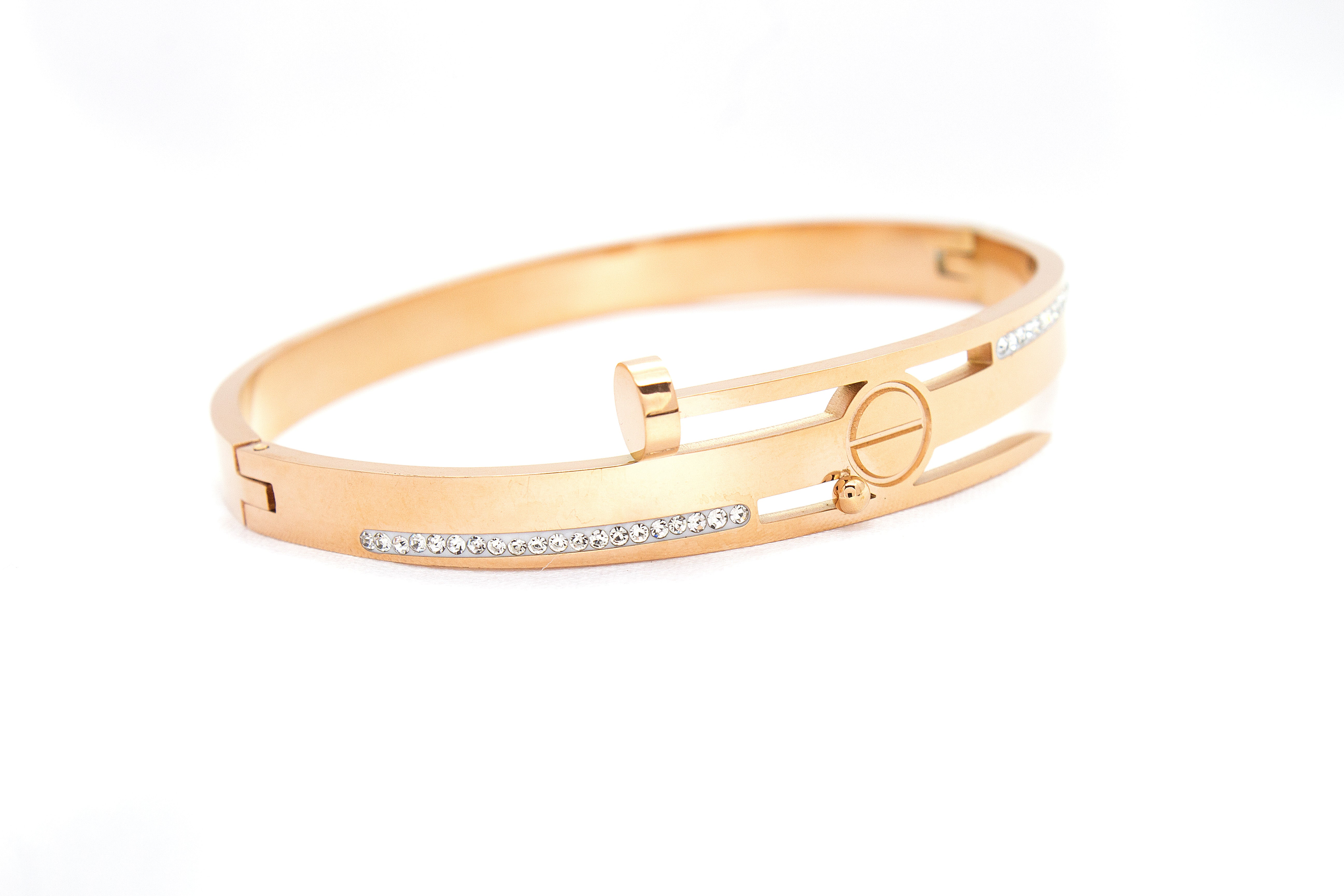 MINIMAL SCREW MOTIF BRACELET