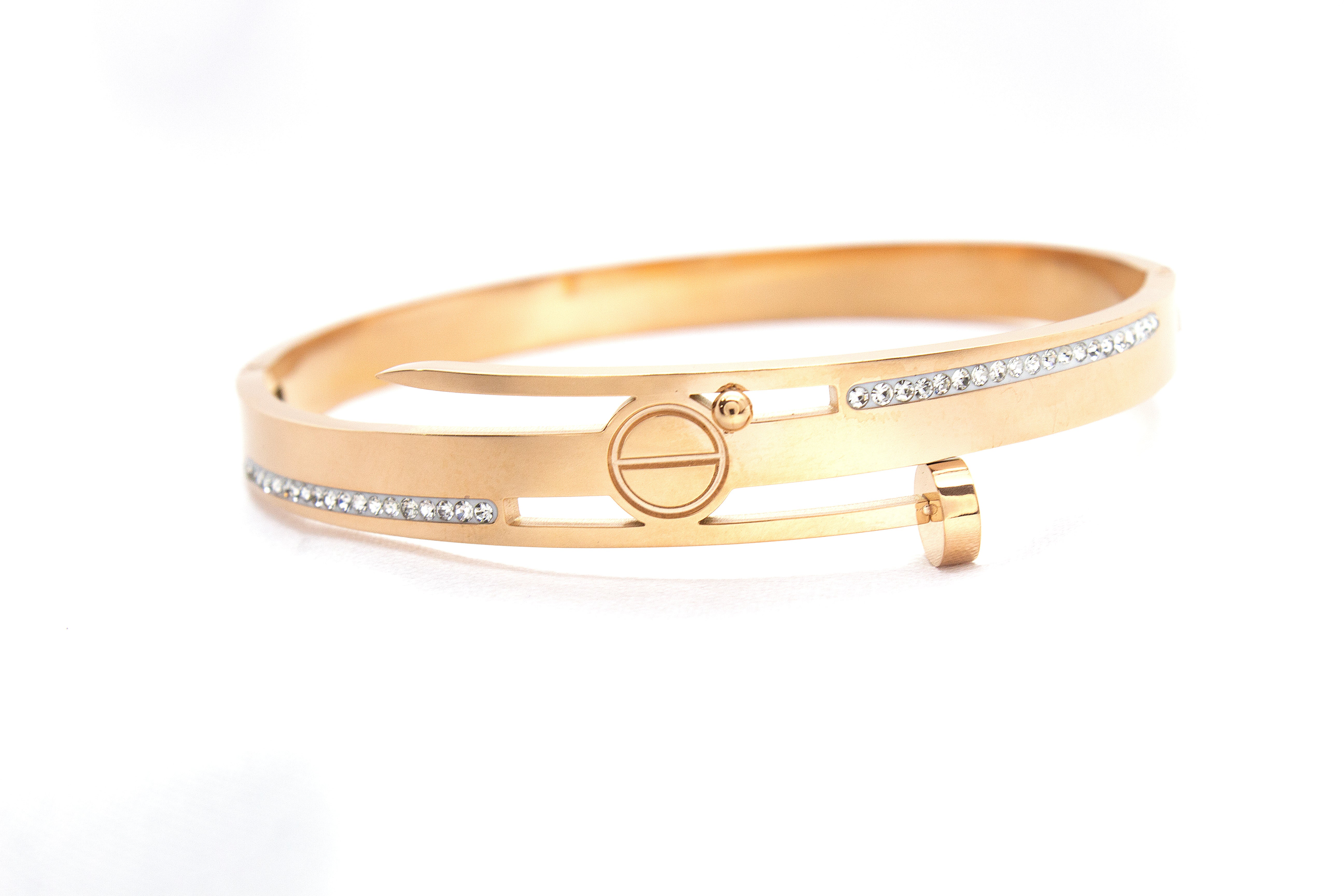 MINIMAL SCREW MOTIF BRACELET
