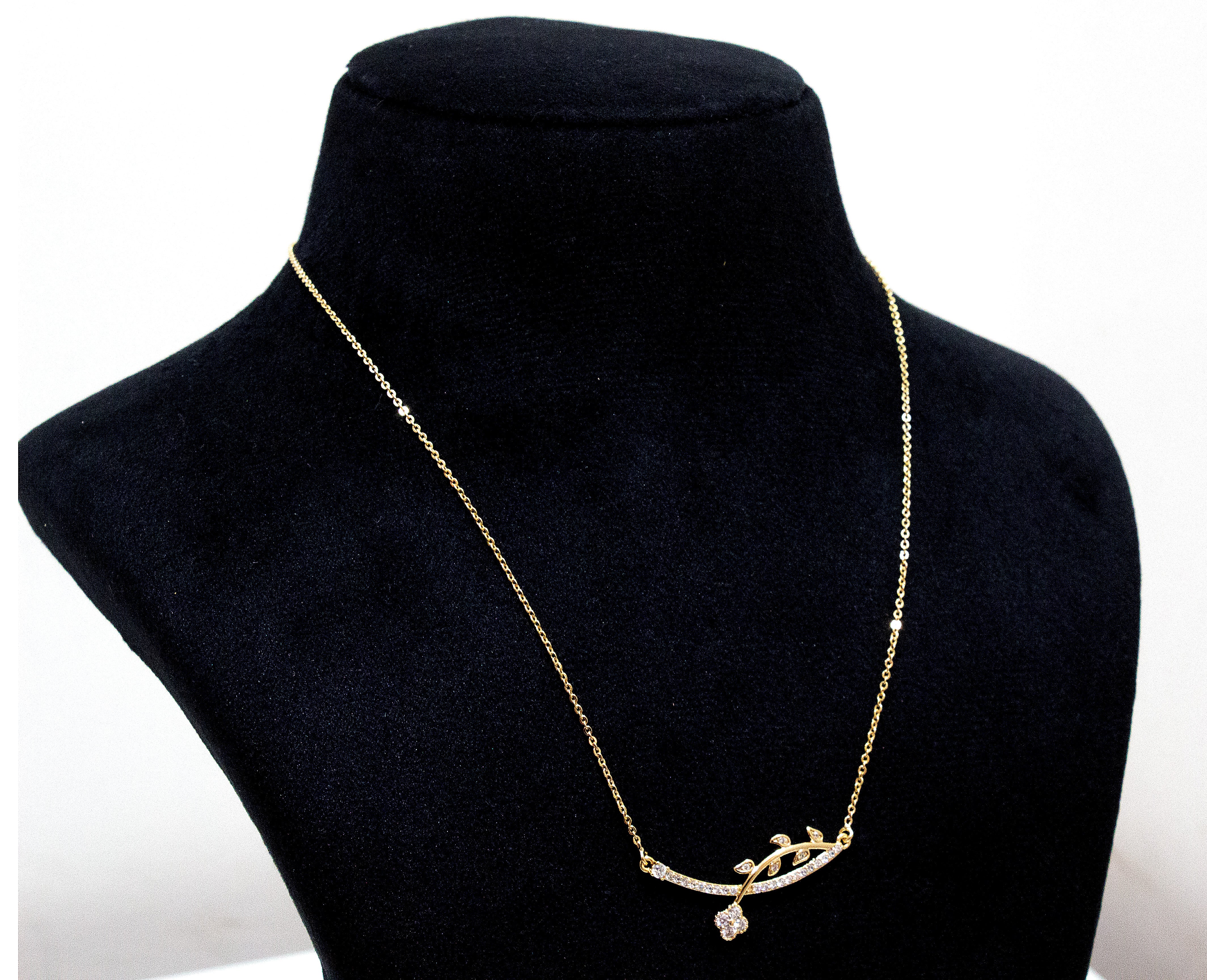 BLOSSOM TWIG NECKLACE