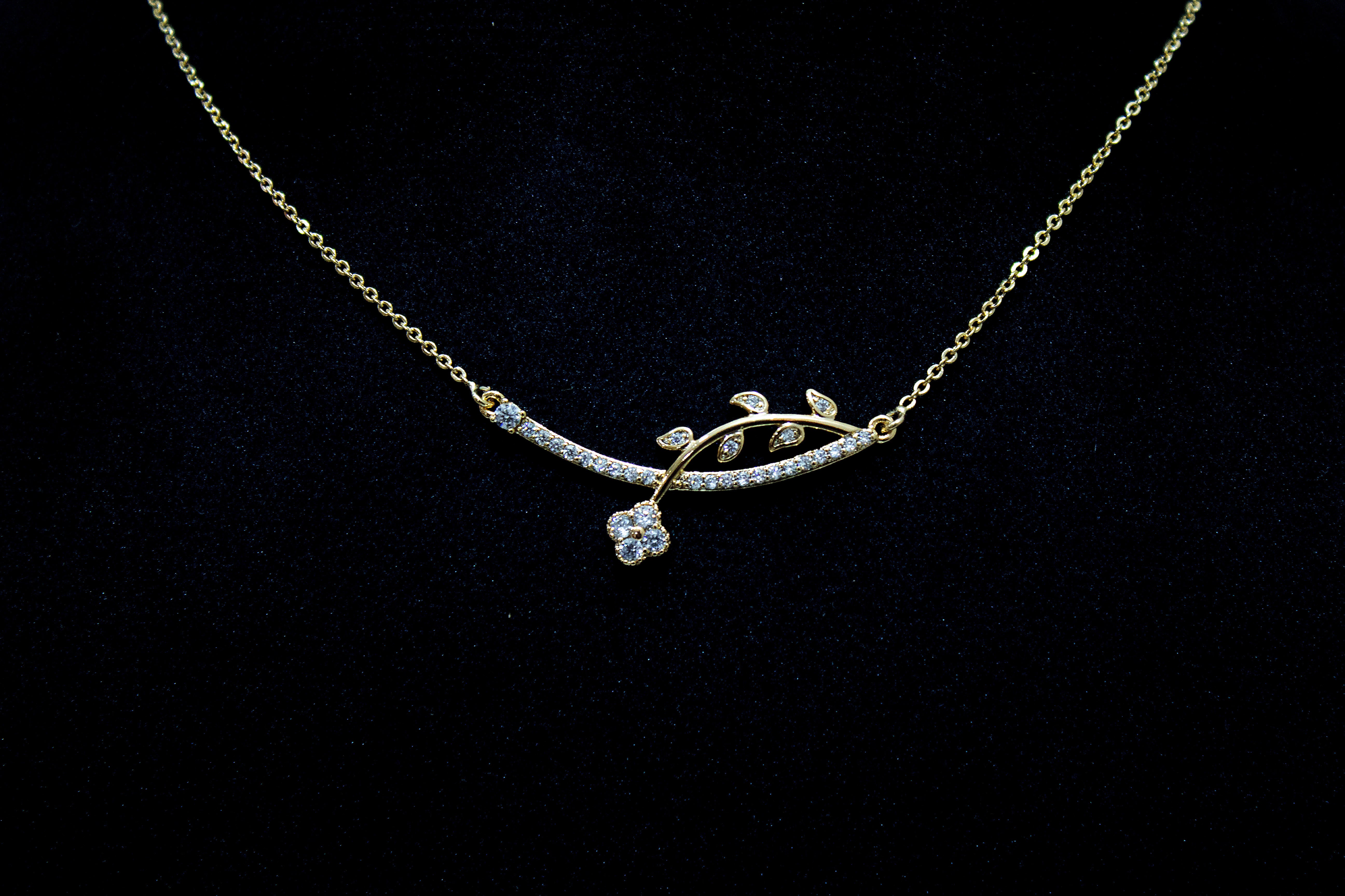 BLOSSOM TWIG NECKLACE