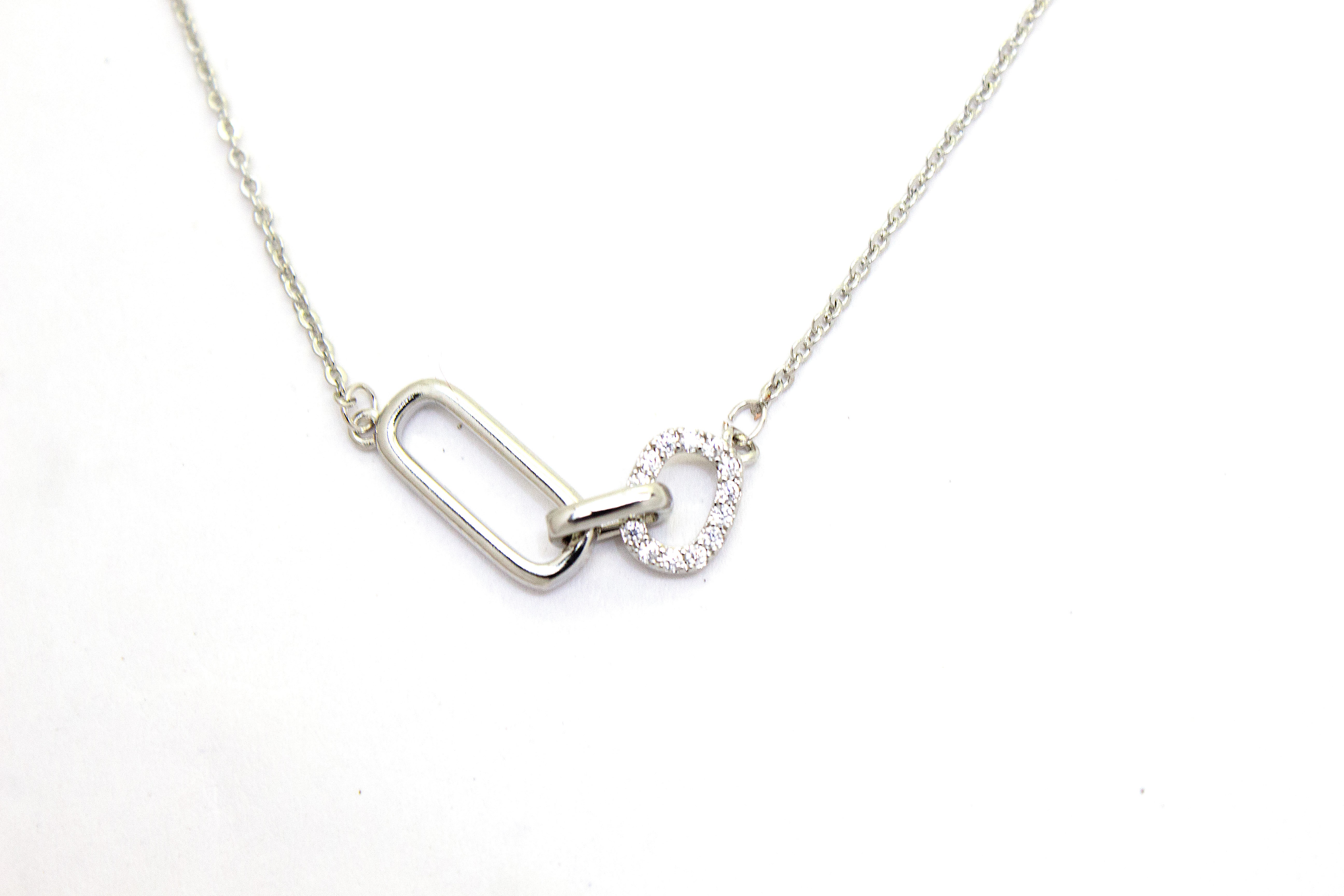 ELEGANCE SOLITAIRE GOLD NECKLACE