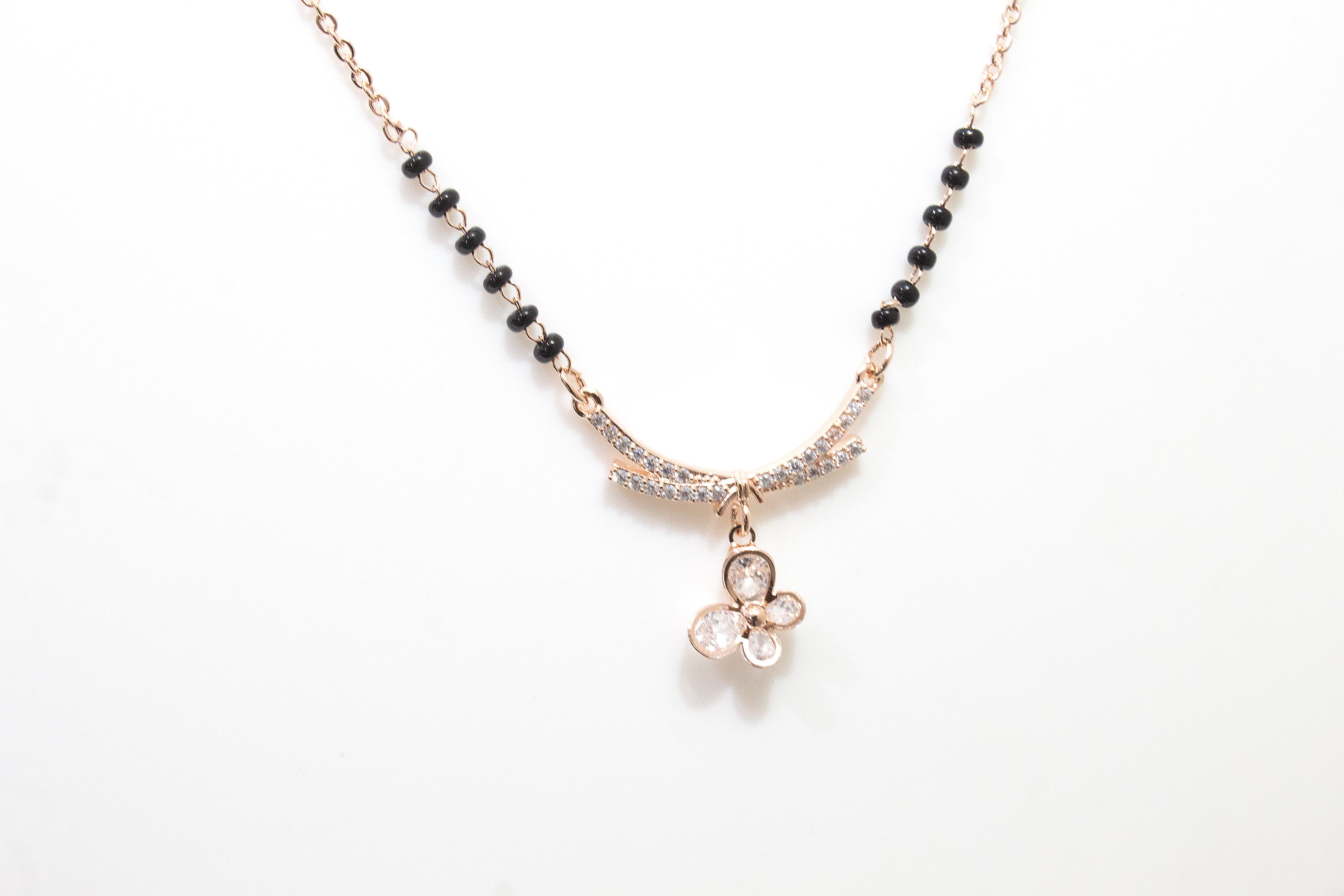 FLORAL DIAMOND MANGALSUTRA