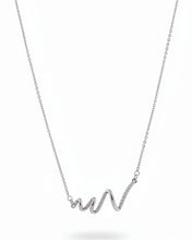 Minimal Wave Pendant Chain