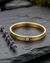 Center Stone Line Men’s Bracelet