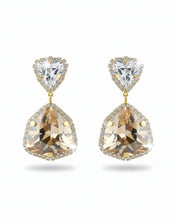 Champagne Crystal Luxe Drop Earrings