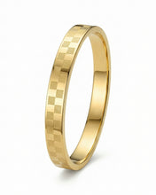 Checkered Texture Men’s Bracelet