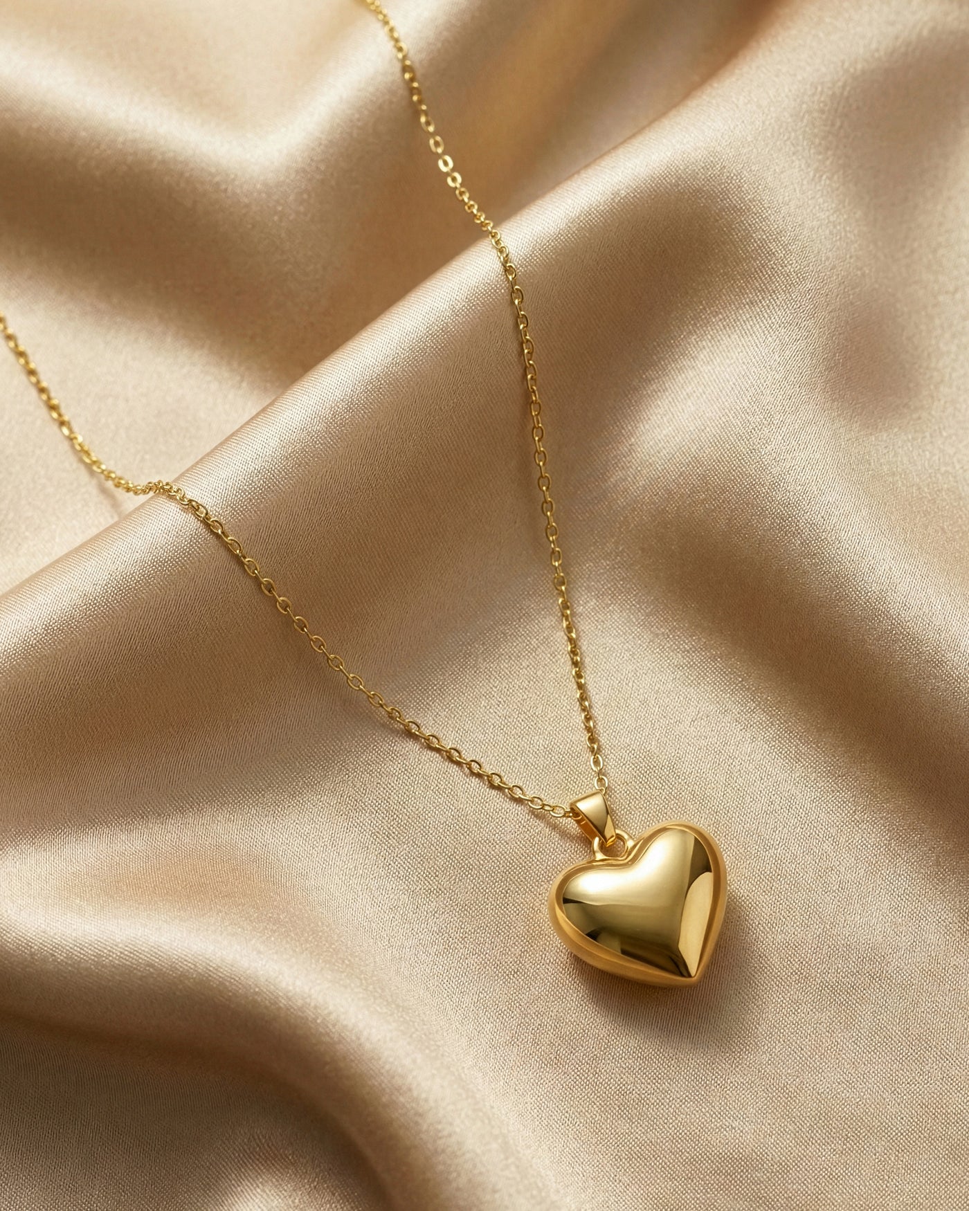 Classic Heart Pendant Chain