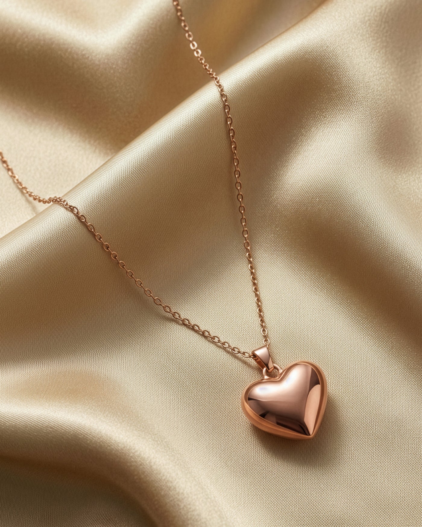 Classic Heart Pendant Chain