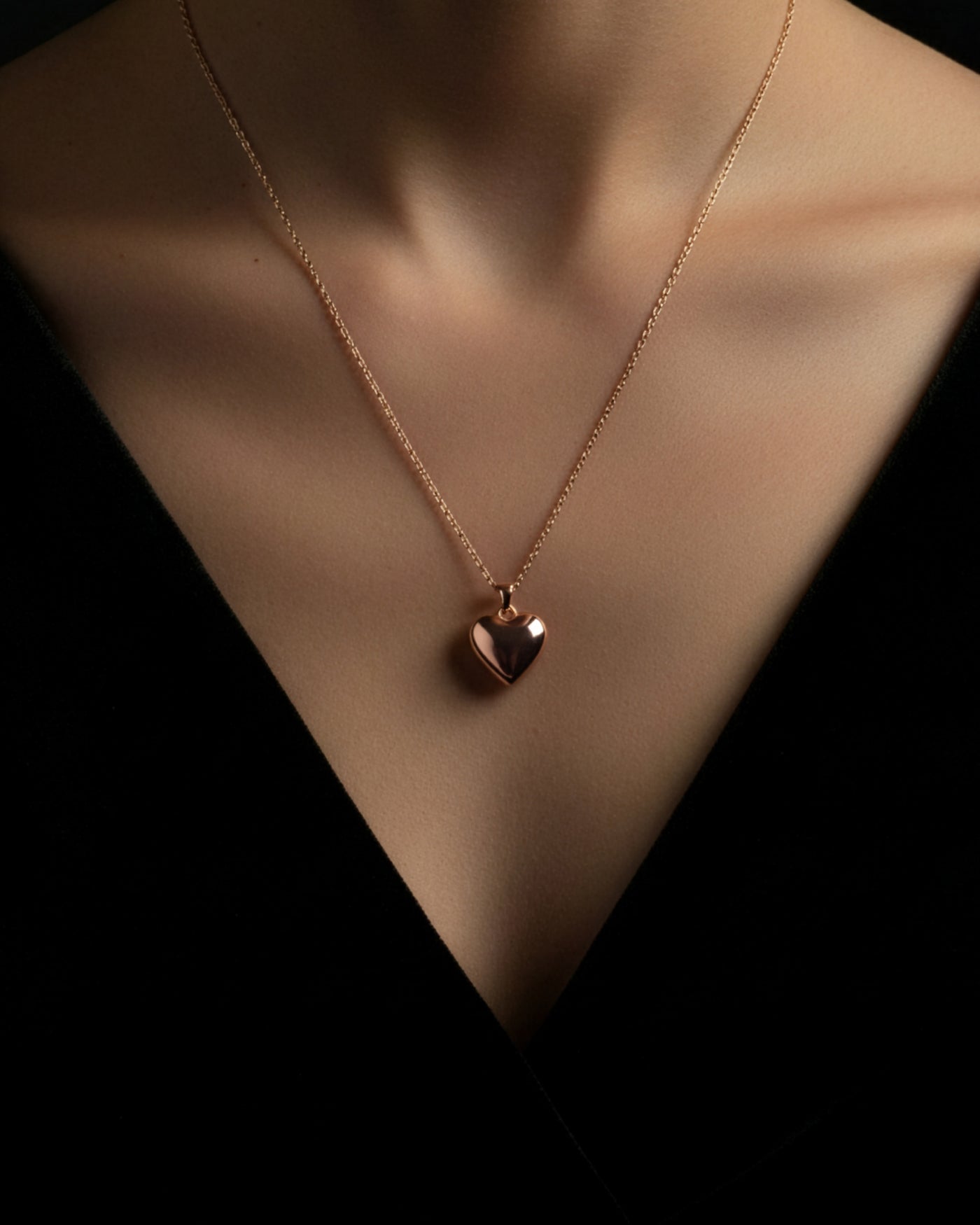 Classic Heart Pendant Chain