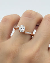 Classic Oval Solitaire Ring