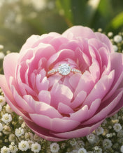 Elegant Solitaire Crystal Ring