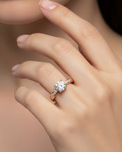 Elegant Solitaire Crystal Ring