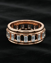 Eternity Baguette Crystal Band Ring