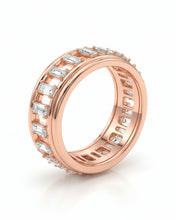 Eternity Baguette Crystal Band Ring