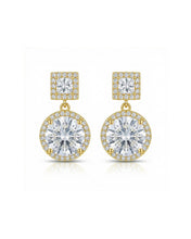 Halo Drop Sparkle Earrings