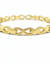 Infinity Link Gold Bracelet