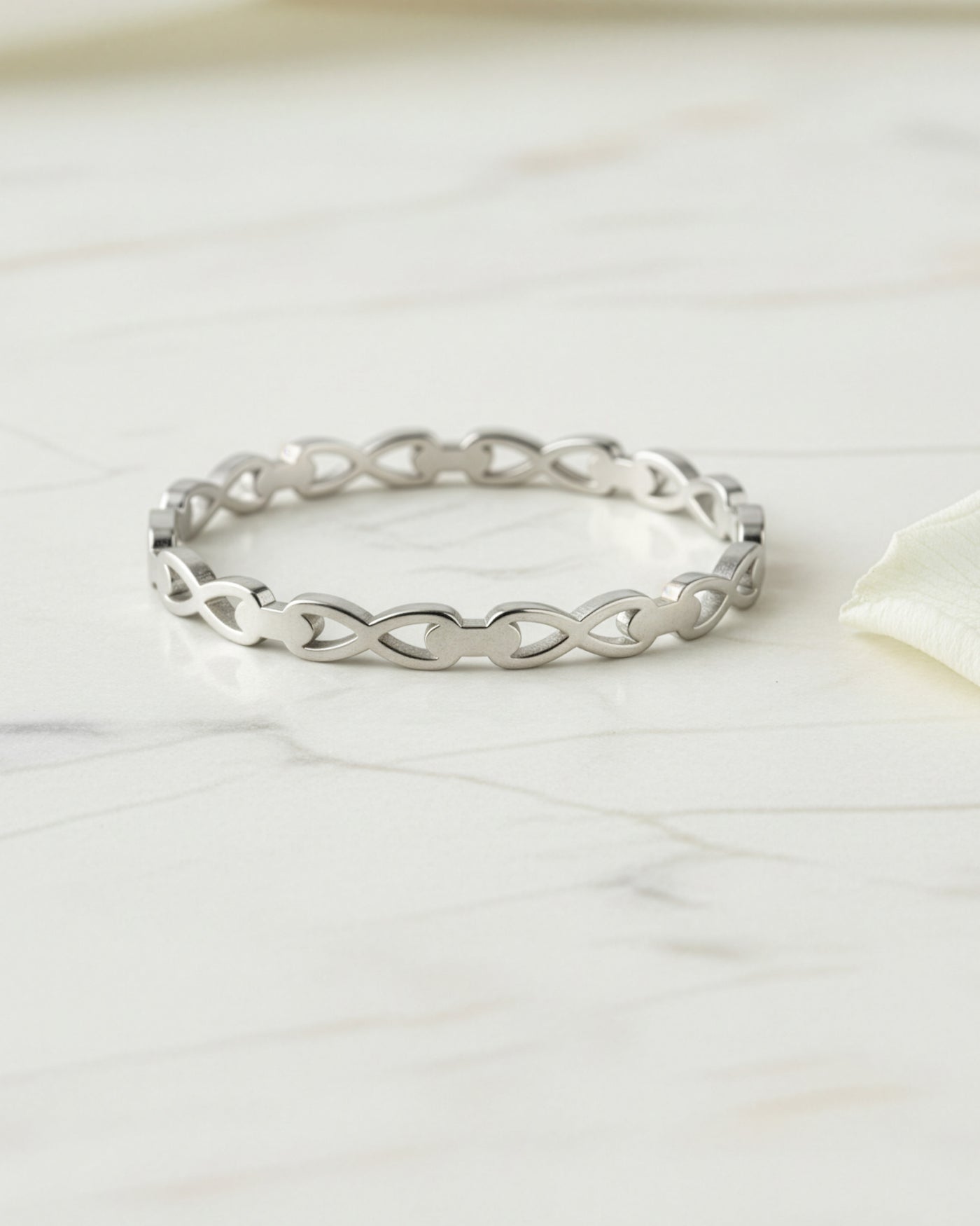 Infinity Link Gold Bracelet