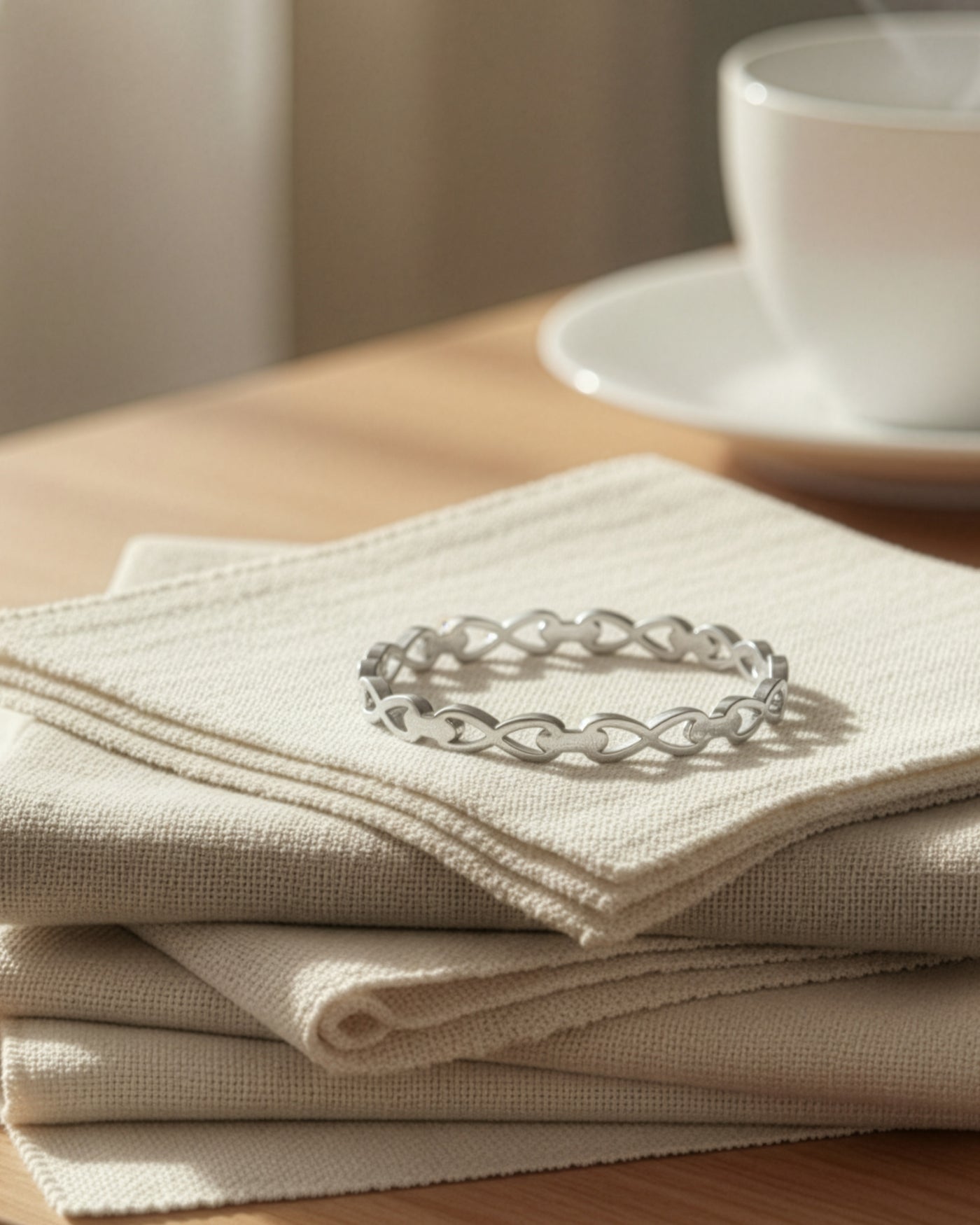 Infinity Link Gold Bracelet