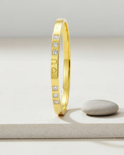 Love Engraved Crystal Bracelet