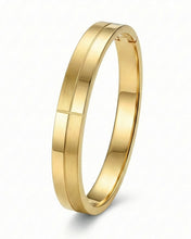 Matte Gold Dual-Line Men’s Bracelet
