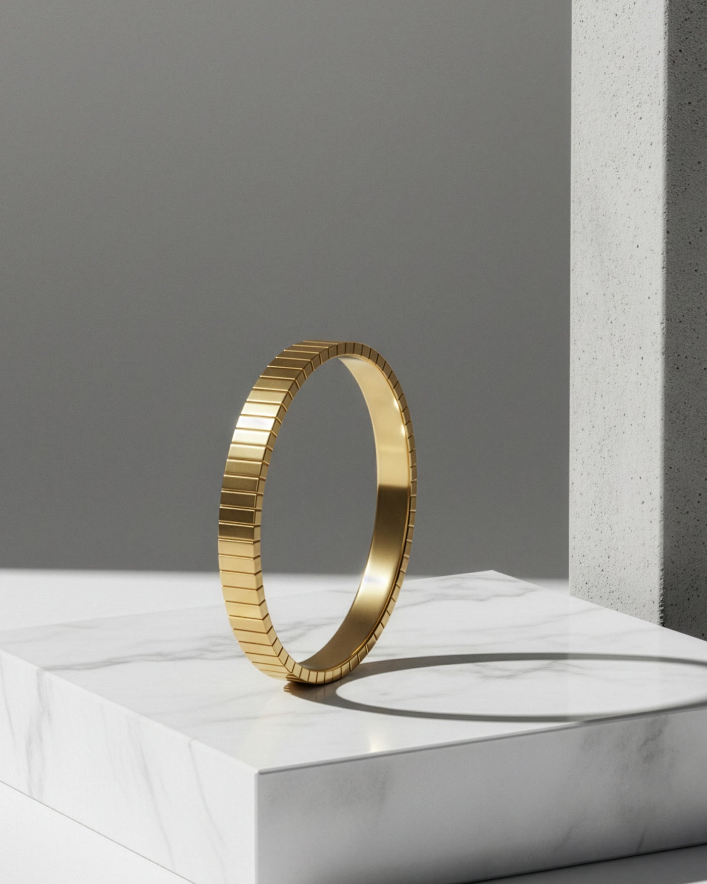 Ridge Texture Men’s Bracelet