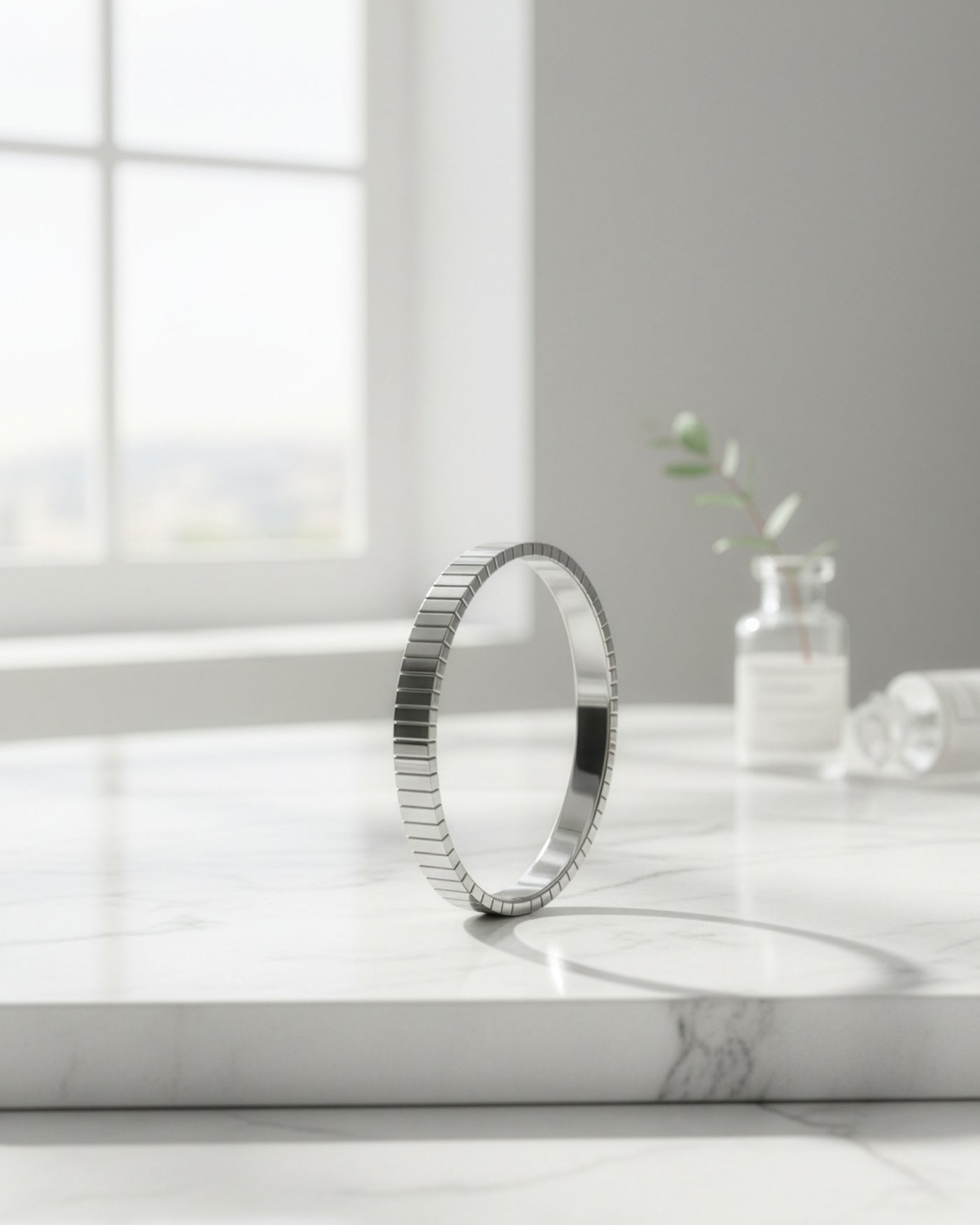 Ridge Texture Men’s Bracelet