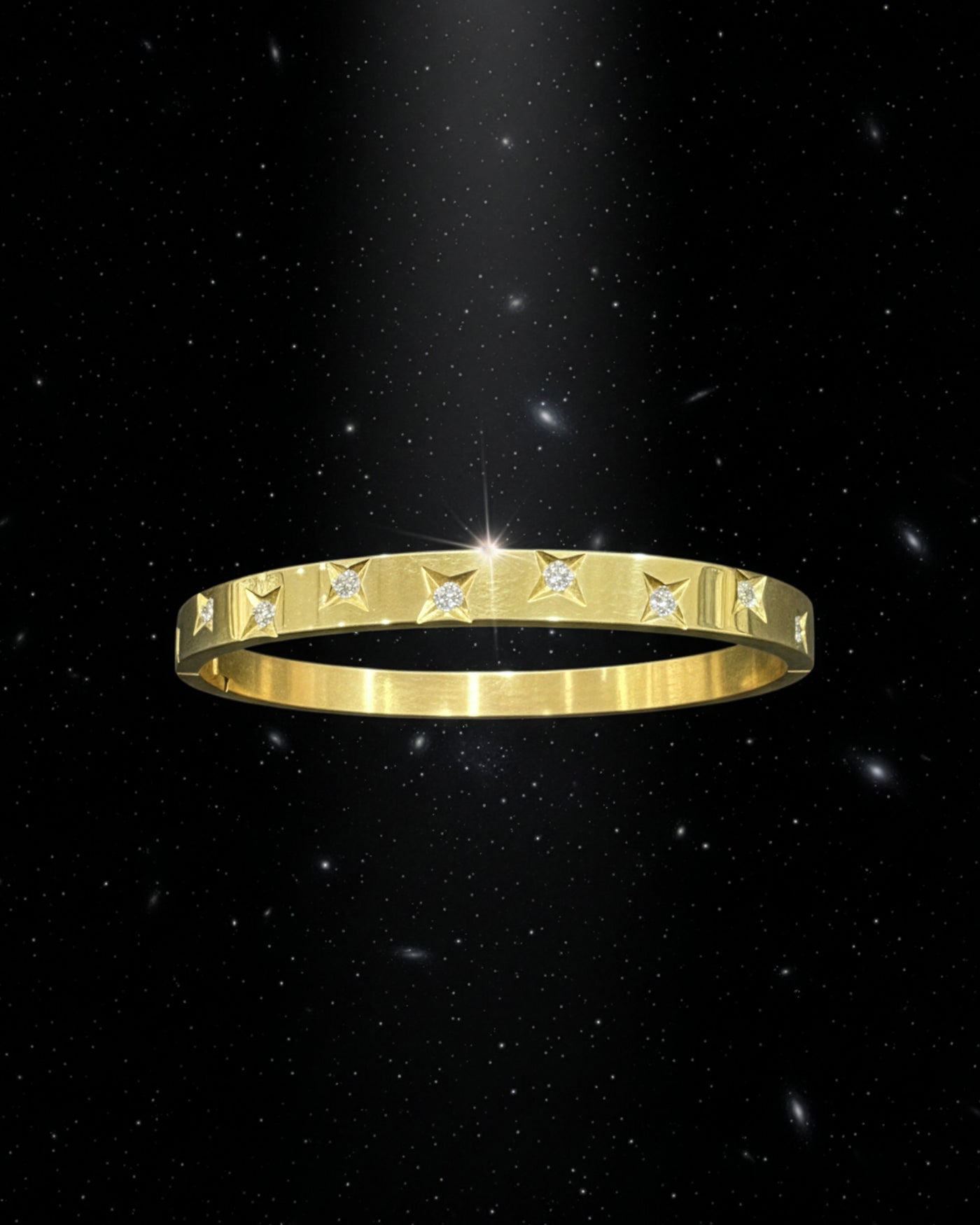 Star Studded Crystal  Bracelet