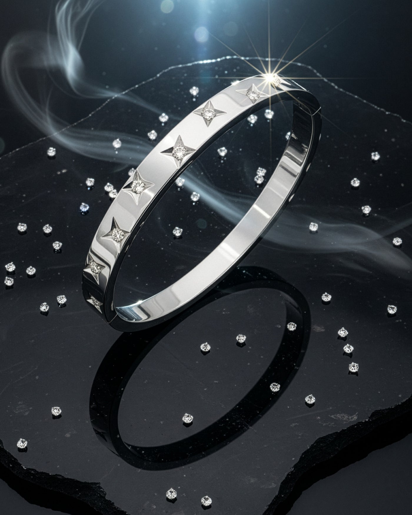 Star Studded Crystal  Bracelet