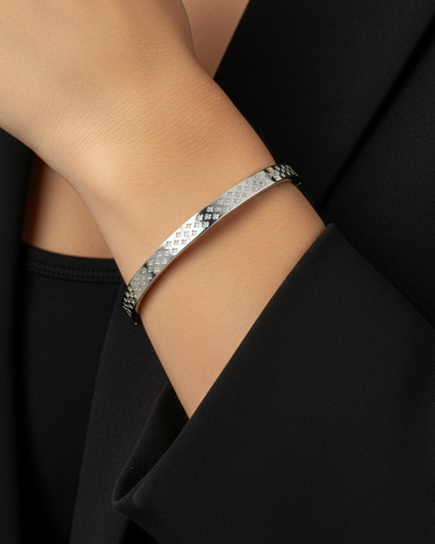 Textured Trio Stack Combo Bracelet