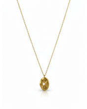 Vintage Pearl Floral Disc Pendant Chain
